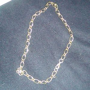 Silver color necklace